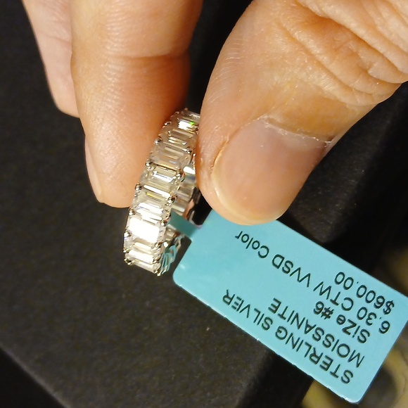 925 Moissanite Ring